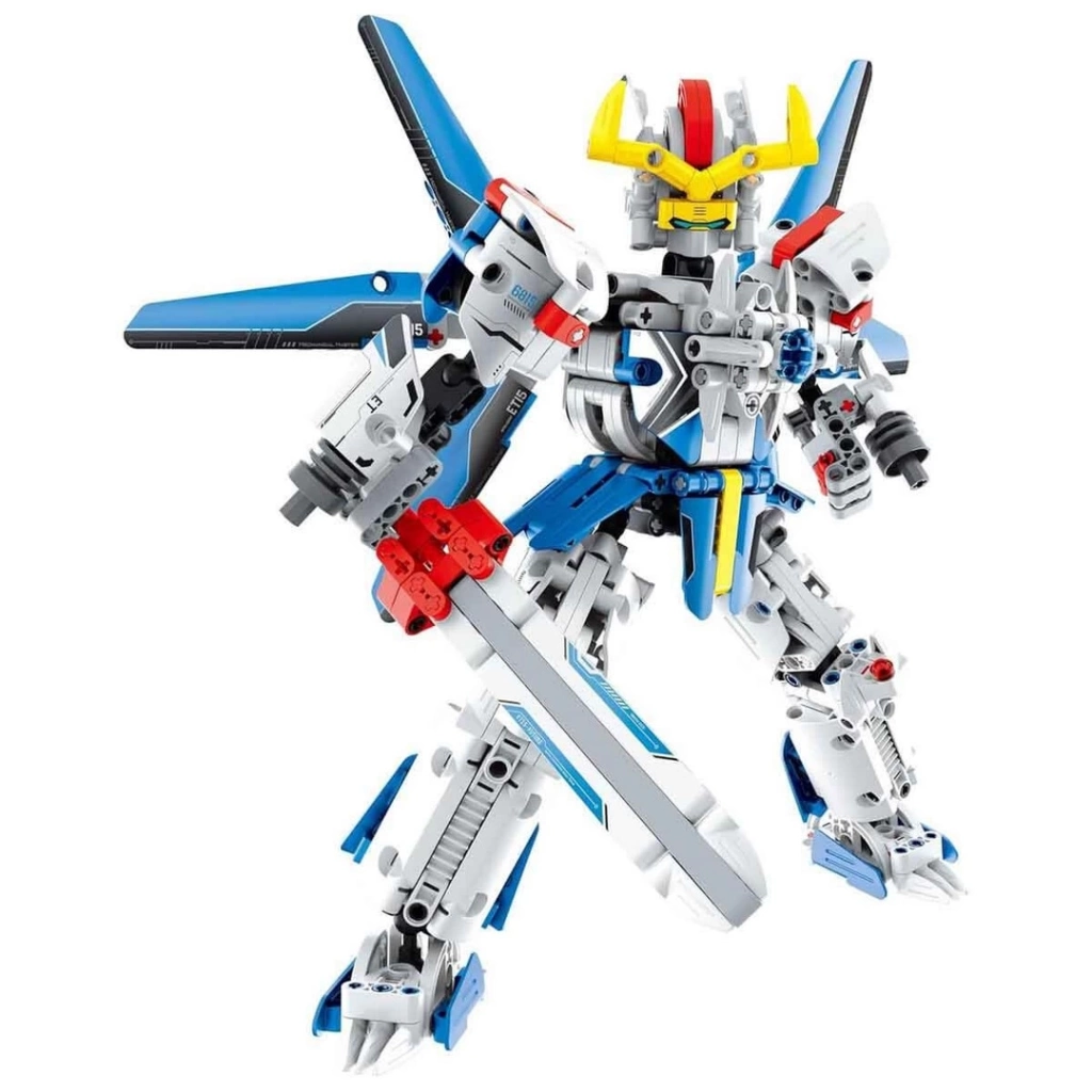 Strateji ve Yapı Kurma Becerisini Destekleyen Cyborg Asker Yapım Seti (641 Parça) - Görsel 3