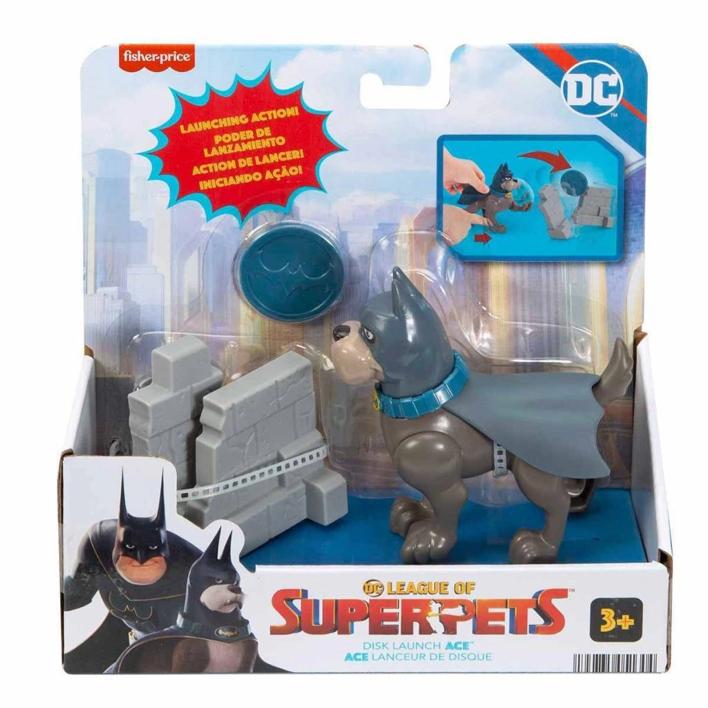 Çocuk Imaginext DC League of Super Pets Aksiyon Figürleri HGL08 - Görsel 4