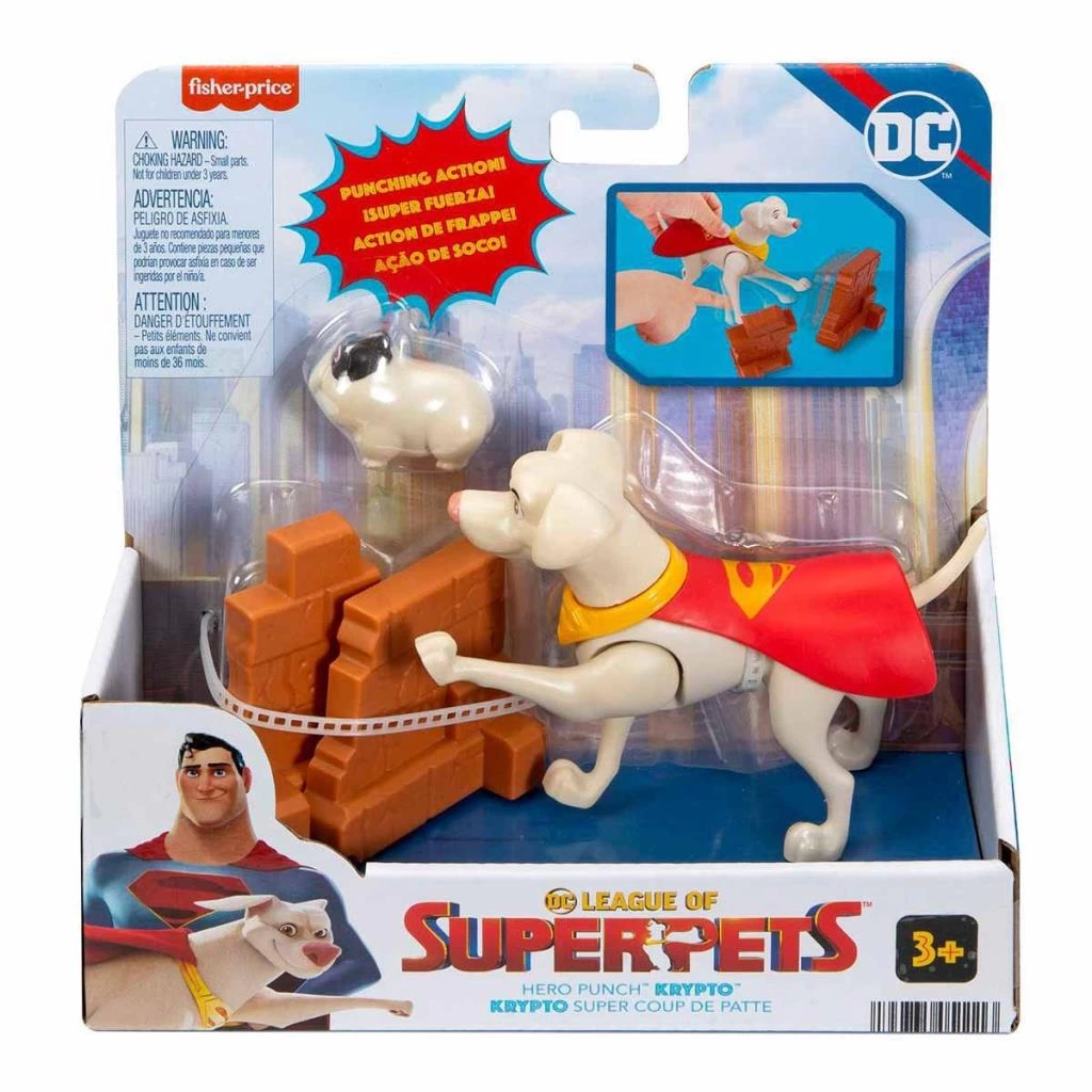 Çocuk Imaginext DC League of Super Pets Aksiyon Figürleri HGL08 - Görsel 5