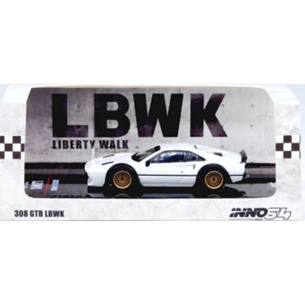 Çocuk Inno 1/64 LBWK 308 GTB White - Görsel 3