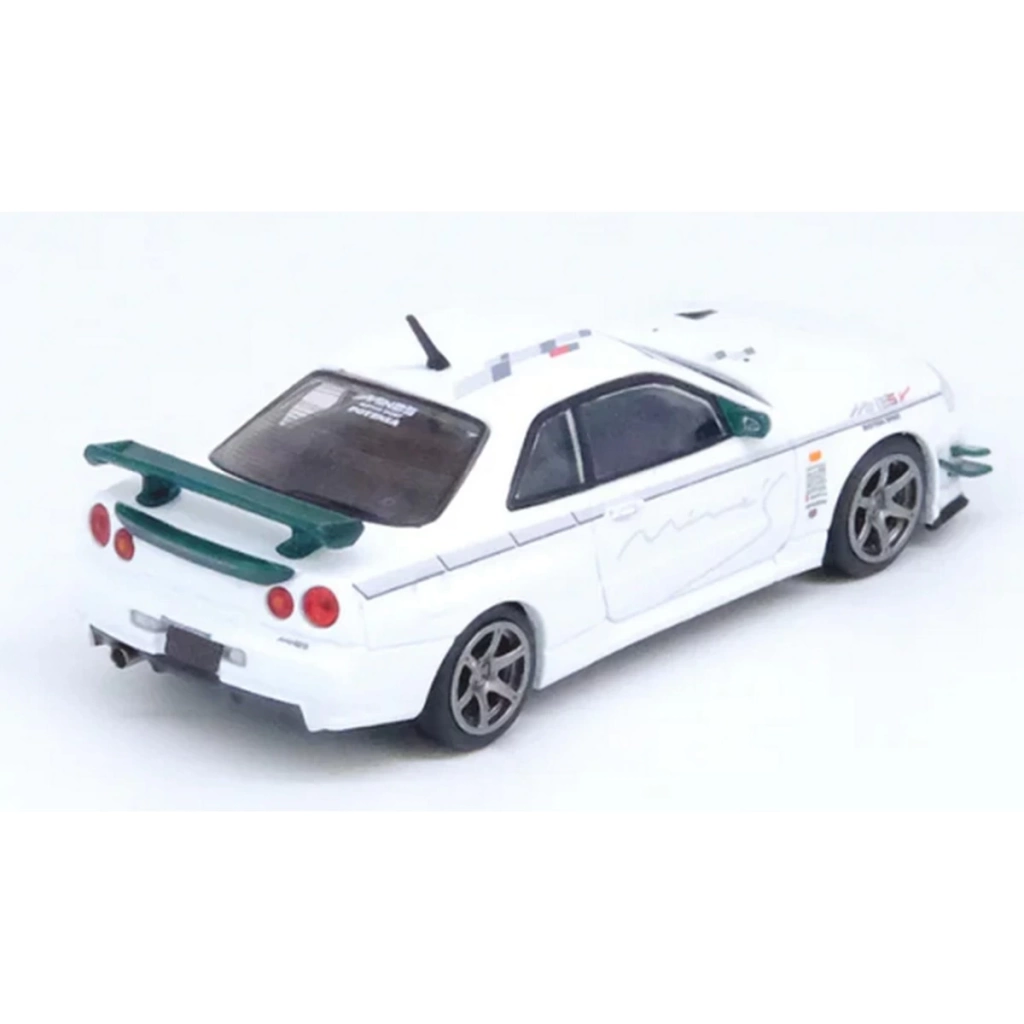 Inno 1/64 NISSAN SKYLINE GT-R (R34) V-SPEC Tuned by "MINE'S" - Görsel 2