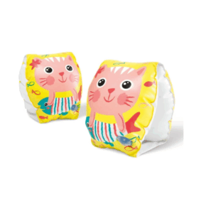 Yavru Kedi Desenli Kolluk Yüzme İçin Çocuklar İçin Güvenli