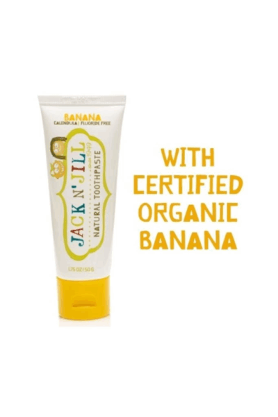 Jack N' Jill Doğal Diş Macunu Organik Muz Aromalı 50 Gr