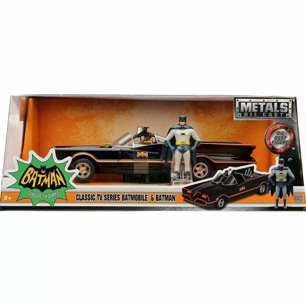 Eğitici Çocuk Jada 1:24 Batman 1966 Classic Batmobile - Görsel 2