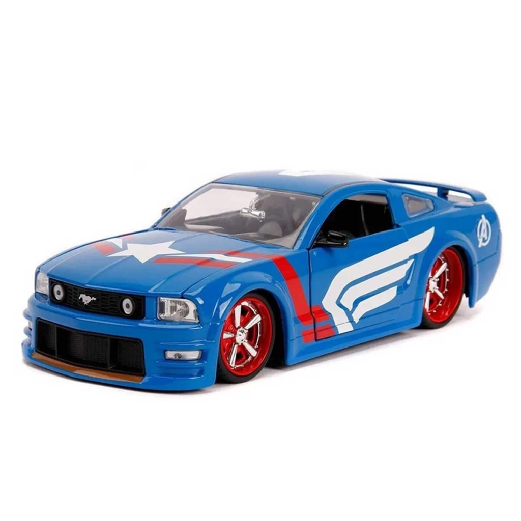 Jada 1:24 Kaptan Amerika Figür Ve Aracı - Görsel 2