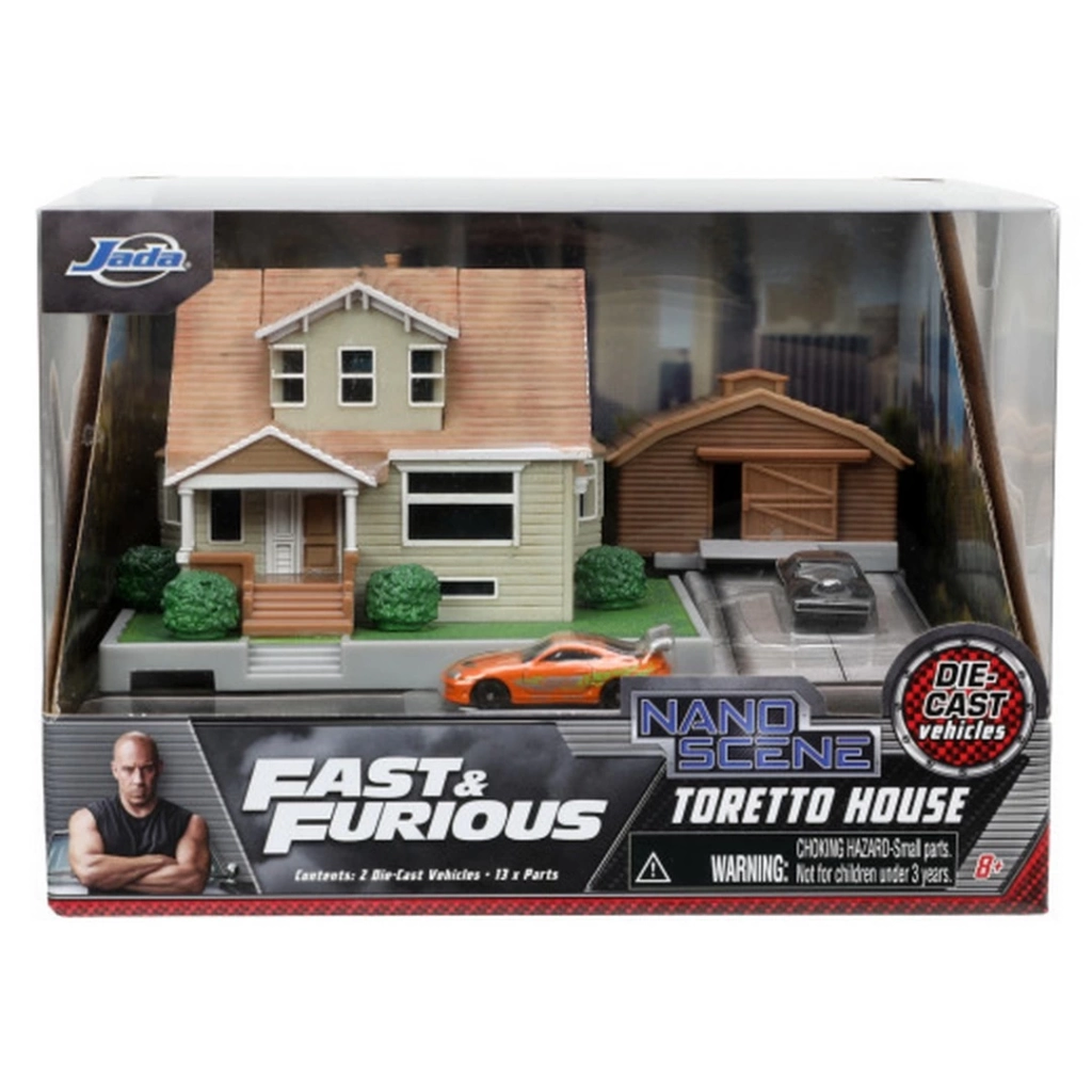 Fast & Furious Dom's House Diorama Koleksiyonluk Model - Görsel 5