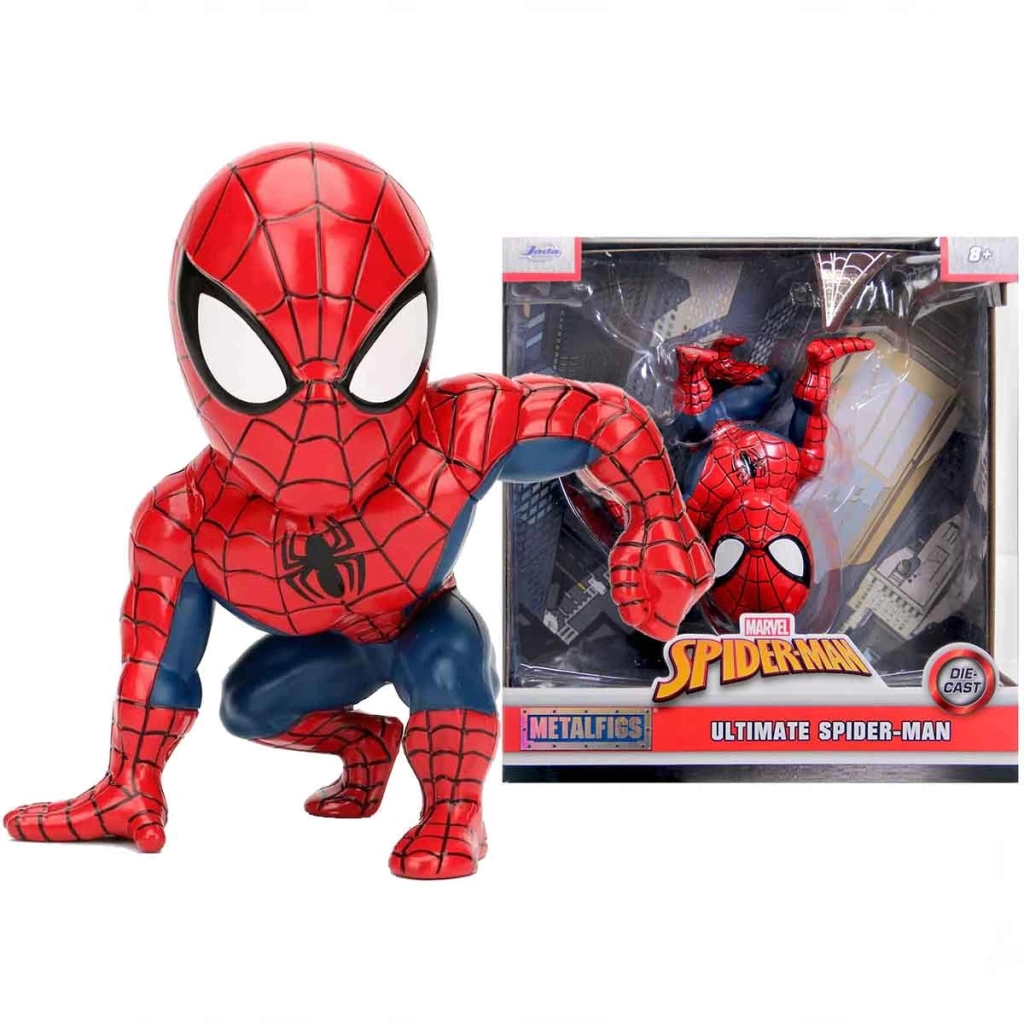 Çocuk Gelişim Jada Marvel Ultimate Spiderman Metal Figür 12,5 cm - Görsel 4