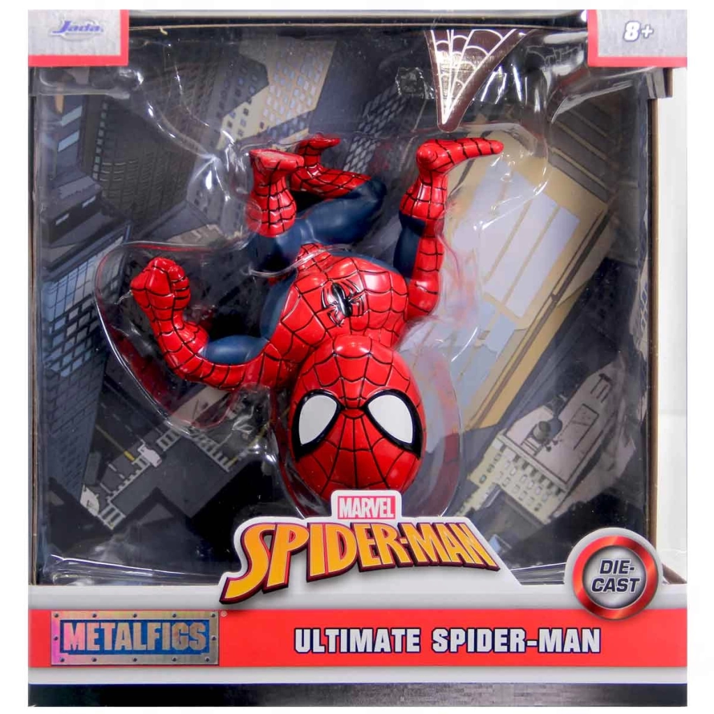Çocuk Gelişim Jada Marvel Ultimate Spiderman Metal Figür 12,5 cm - Görsel 5