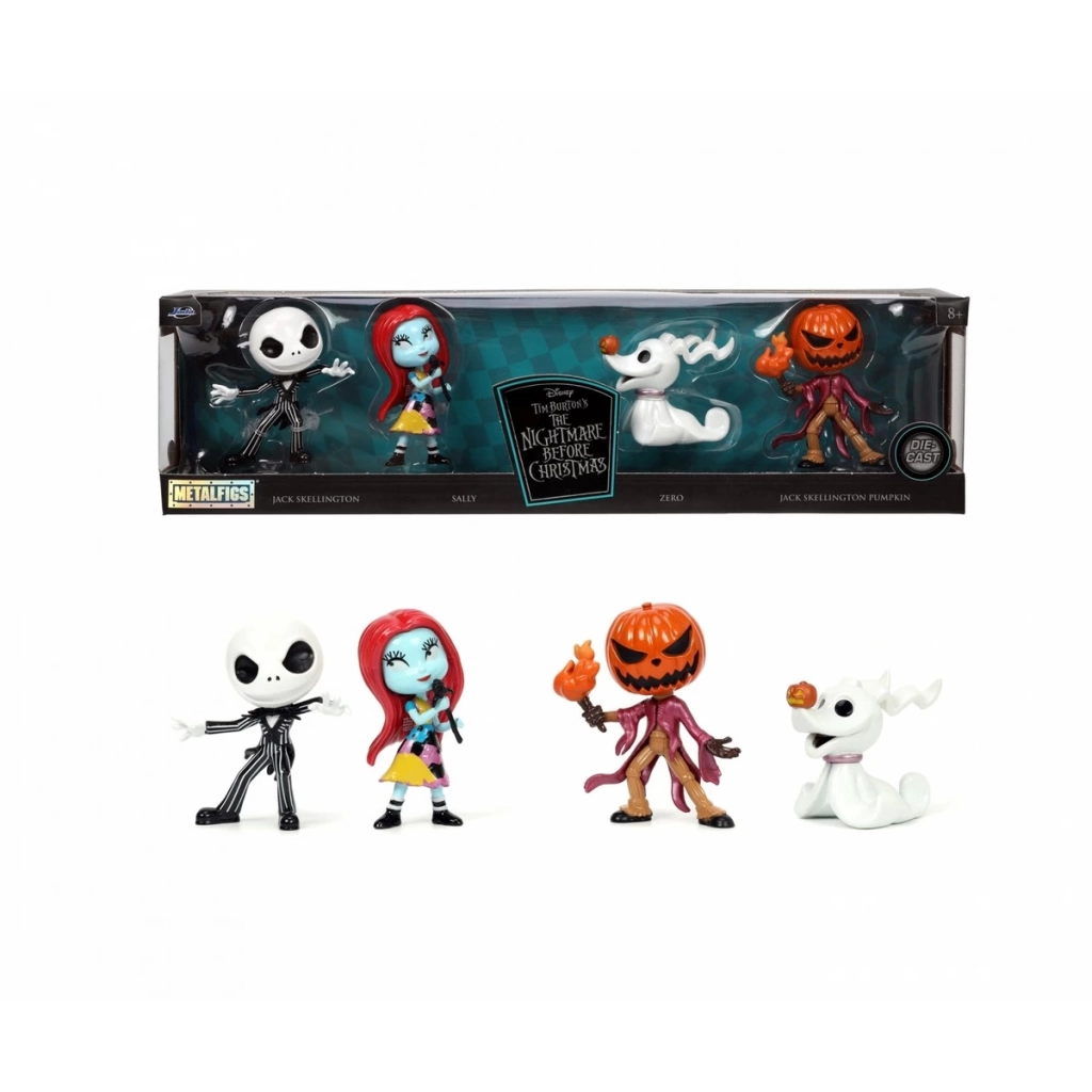 Jada The Nightmare Before Christmas Figür Seti - Görsel 3