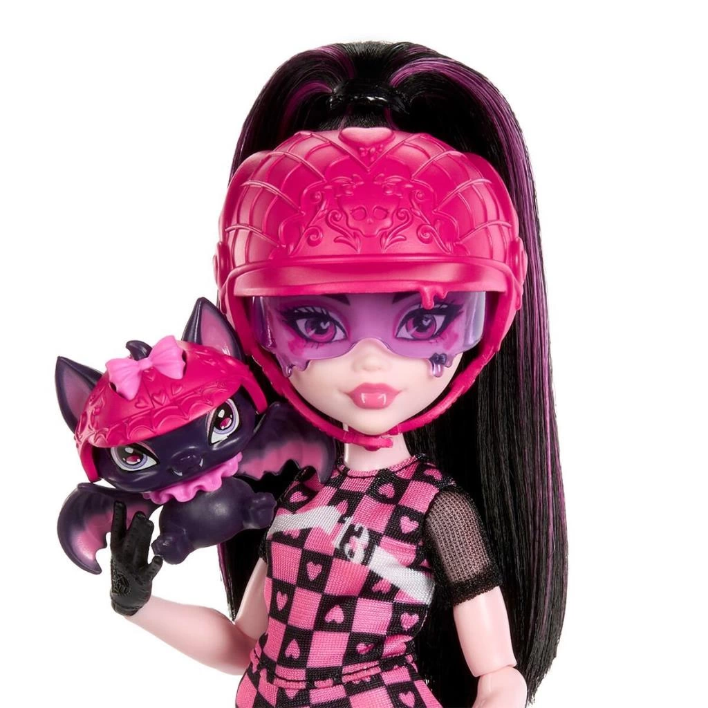 Eğitici Oyuncak JDR61 Monster High Vamptastic Scooter Draculaura - Görsel 5