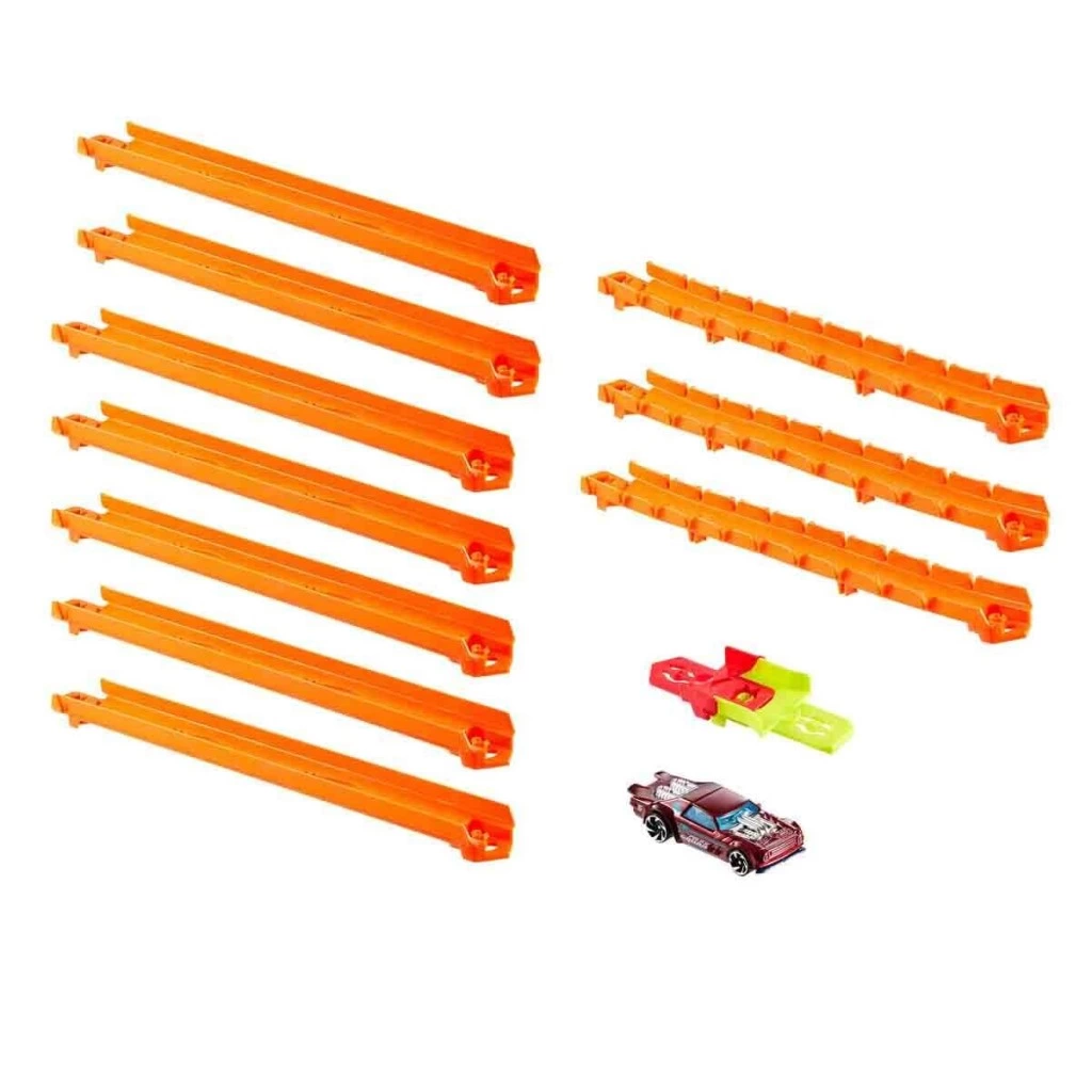 Eğitici Çocuk JDW43 Hot Wheels Araba ve Pist Başlangıç Paketi - Görsel 3