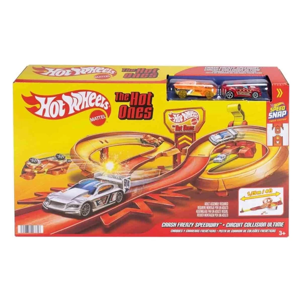 Eğitici Çocuk JFD11 Hot Wheels The Hot Ones Crash Speedway Frenzy - Görsel 2