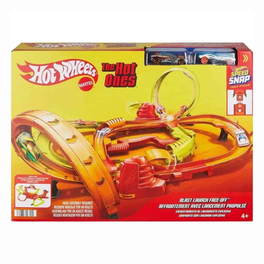 Eğitici Çocuk JFH35 Hot Wheels Hot Ones Turbo Oyun Parkuru - Görsel 4