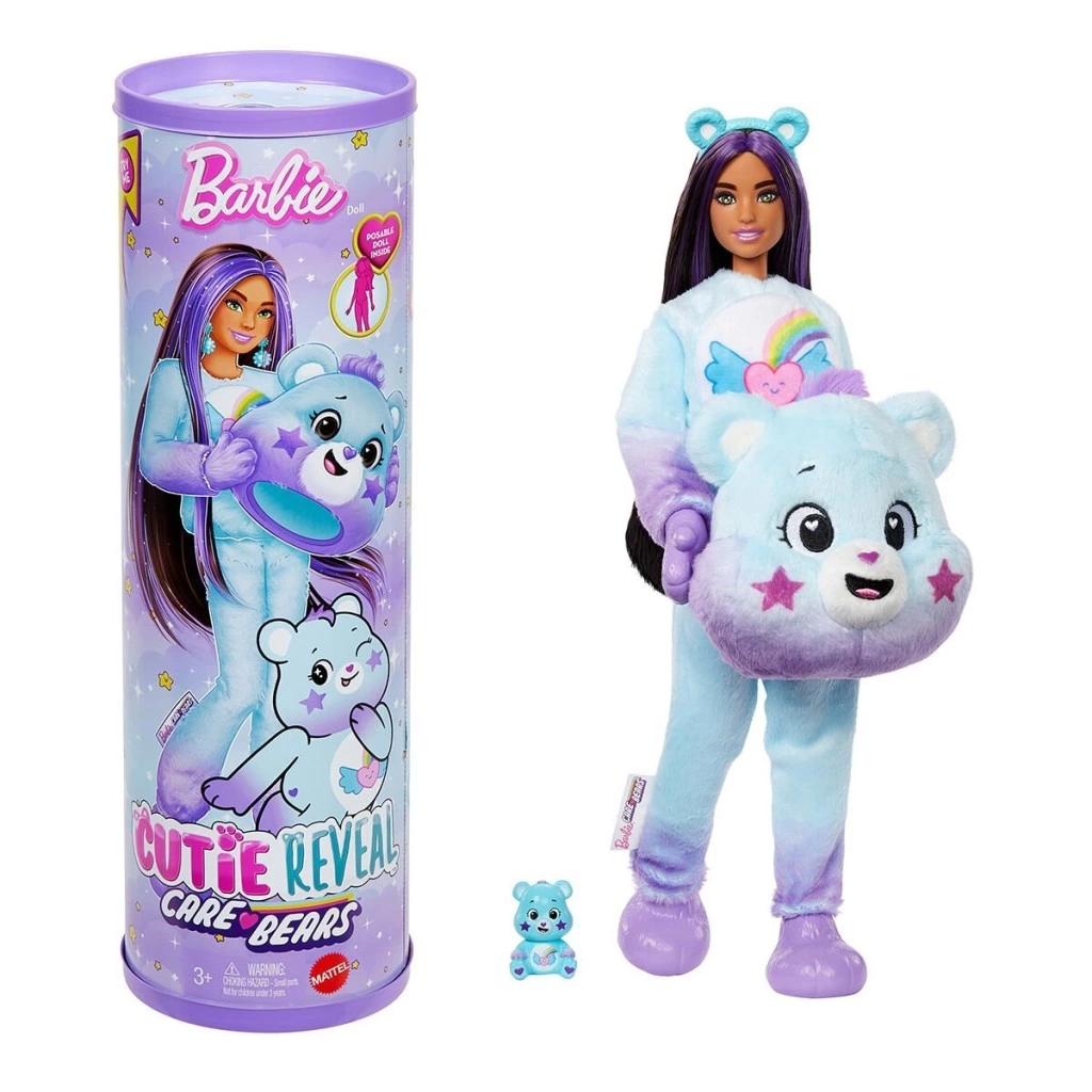 Eğitici Çocuk JFV59 Barbie Cutie Reveal Care Bear Serisi - Görsel 2