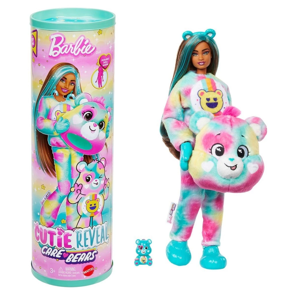 Eğitici Çocuk JFV59 Barbie Cutie Reveal Care Bear Serisi - Görsel 3