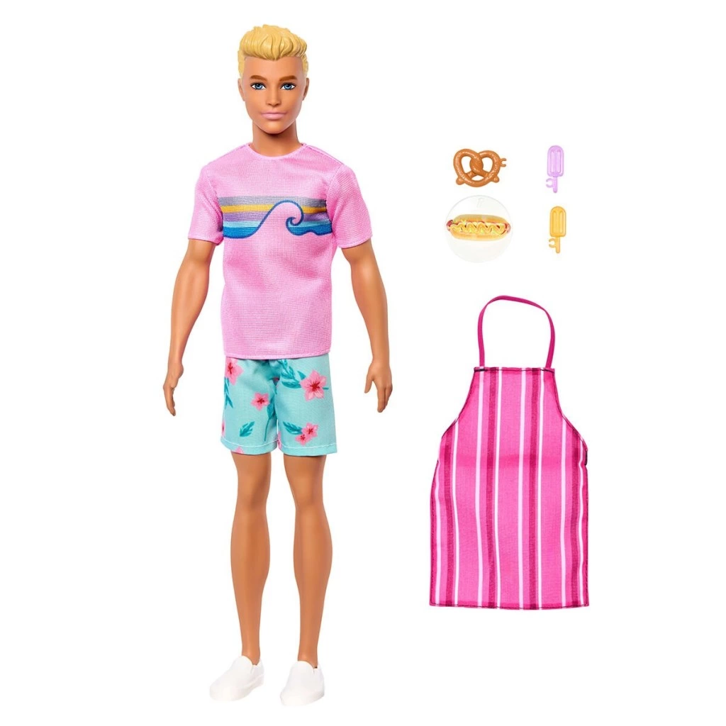 Eğitici Çocuk JFV65 Ken Malibu Bebek - Malibu - Barbie Mysteries: Beach Detectives - Görsel 2