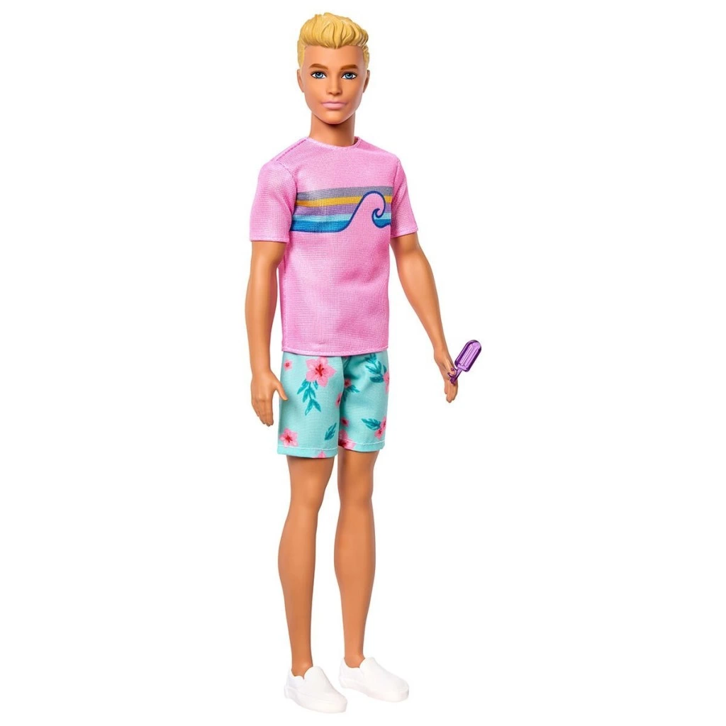 Eğitici Çocuk JFV65 Ken Malibu Bebek - Malibu - Barbie Mysteries: Beach Detectives - Görsel 3