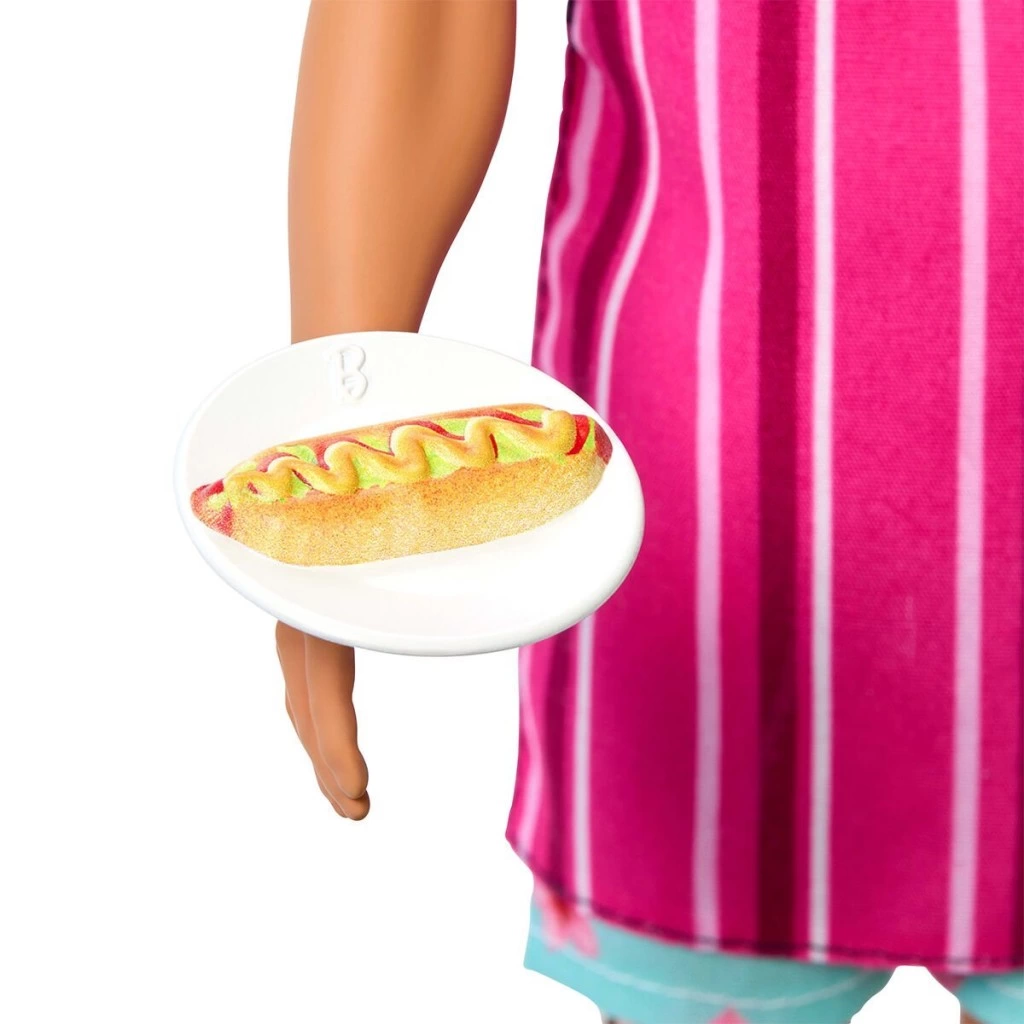 Eğitici Çocuk JFV65 Ken Malibu Bebek - Malibu - Barbie Mysteries: Beach Detectives - Görsel 4