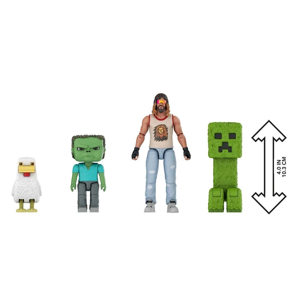 Eğitici Oyuncak JGG68 Minecraft Film Figürleri - Çoklu Paket - Görsel 2