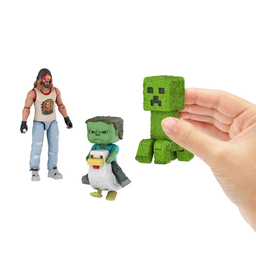 Eğitici Oyuncak JGG68 Minecraft Film Figürleri - Çoklu Paket - Görsel 4