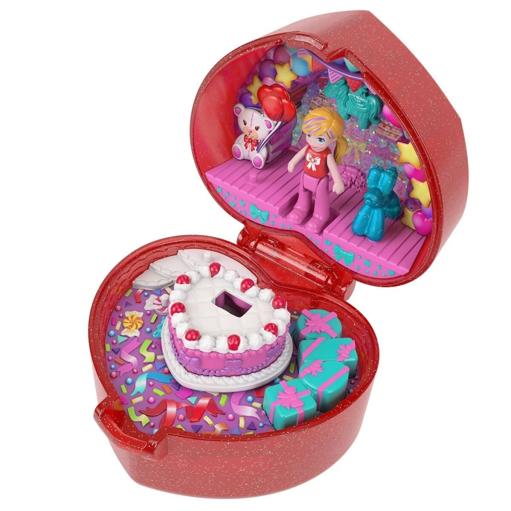 Eğitici Oyuncak JGK21 Polly Pocket Mattel 80. Yıl Yüzük Kutusu - Görsel 2