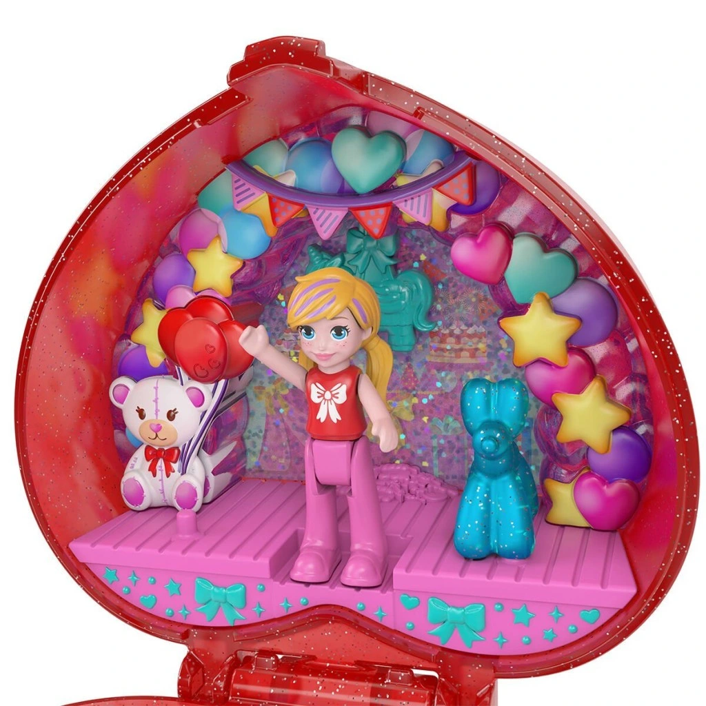 Eğitici Oyuncak JGK21 Polly Pocket Mattel 80. Yıl Yüzük Kutusu - Görsel 3