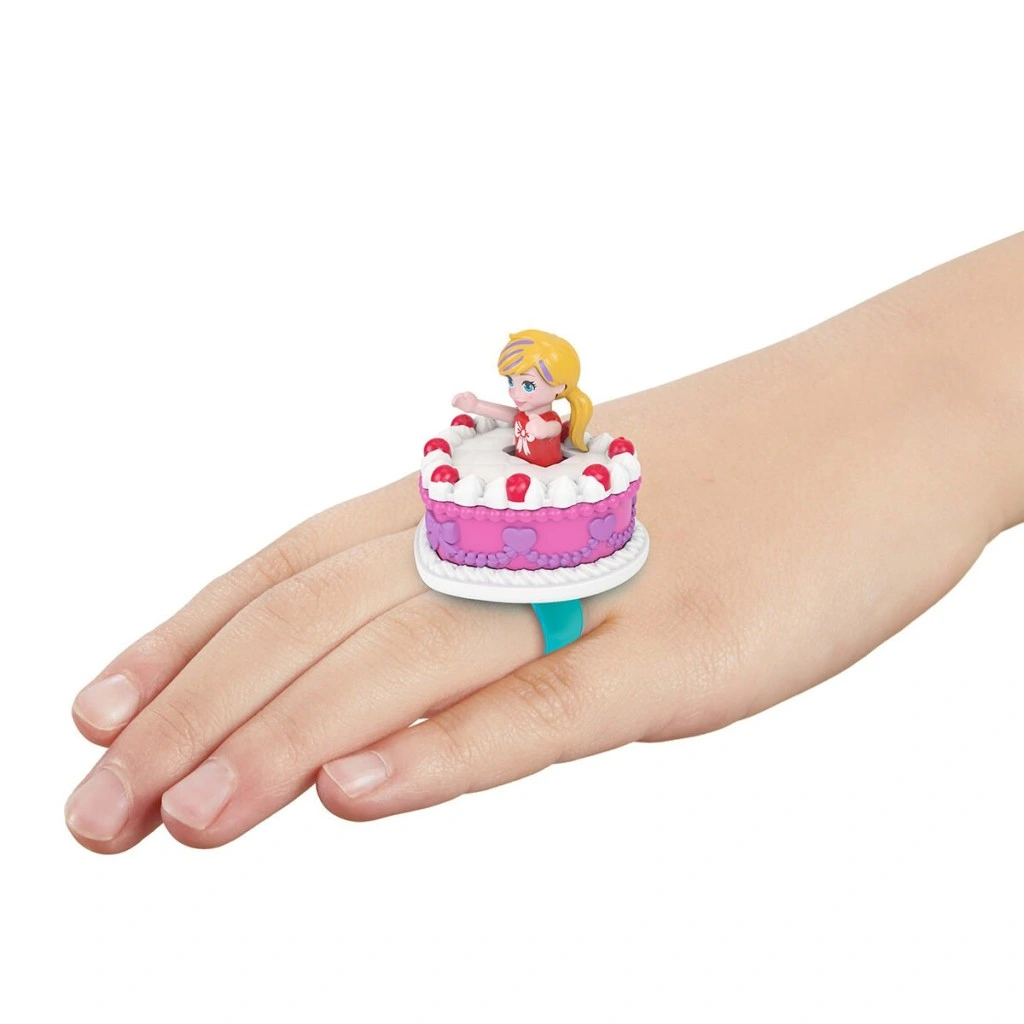 Eğitici Oyuncak JGK21 Polly Pocket Mattel 80. Yıl Yüzük Kutusu - Görsel 5