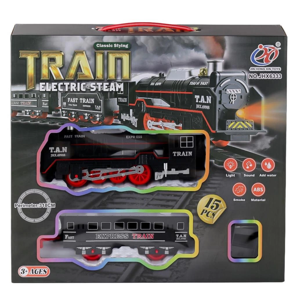 Ses ve duman özellikli tren ile hayal gücü ve görsel dikkat gelişimi