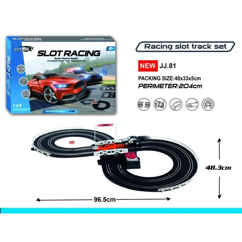 Eğitici Çocuk JJ 81-1 Kumandalı 2 Araçlı Yarış Seti 1:43 -Vardem - Görsel 2