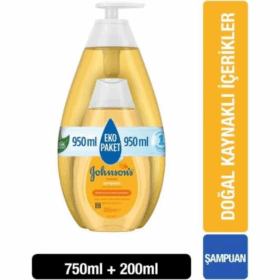 Johnson's Baby Bebek Şampuanı 950ml Eko Paket