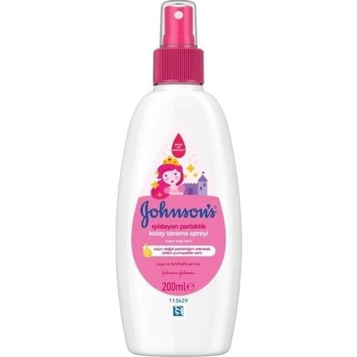 Johnson's Baby Işıldayan Parlaklık Kolay Tarama Spreyi 200ml - Görsel 2
