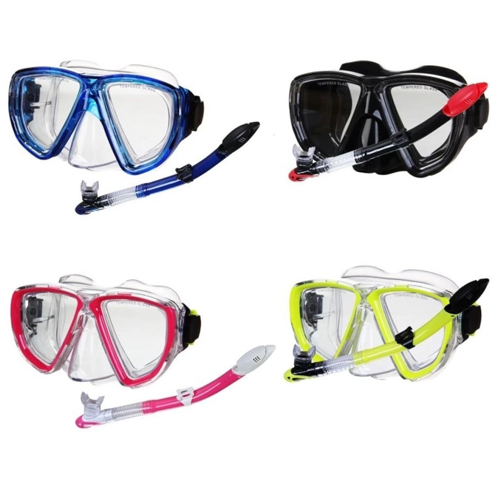 Çocuk Eğitici Gelişim JS-M388 Yüzücü Maske Snorkel Set - Görsel 5