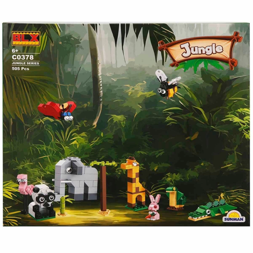 Jungle Hayvanlar Alemi Hediye Kutusu C0378 - Görsel 2