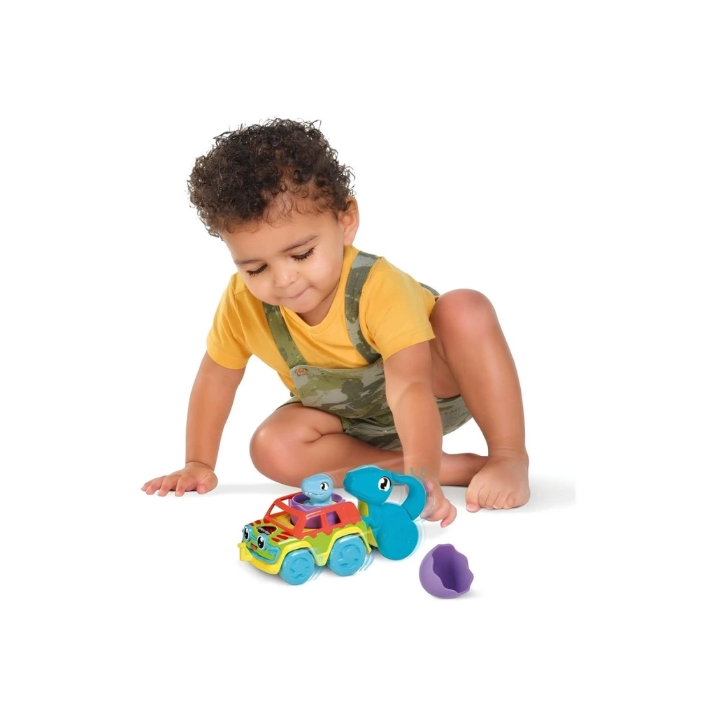 Jurassic World Dino ve Renkli Araç - Görsel 3