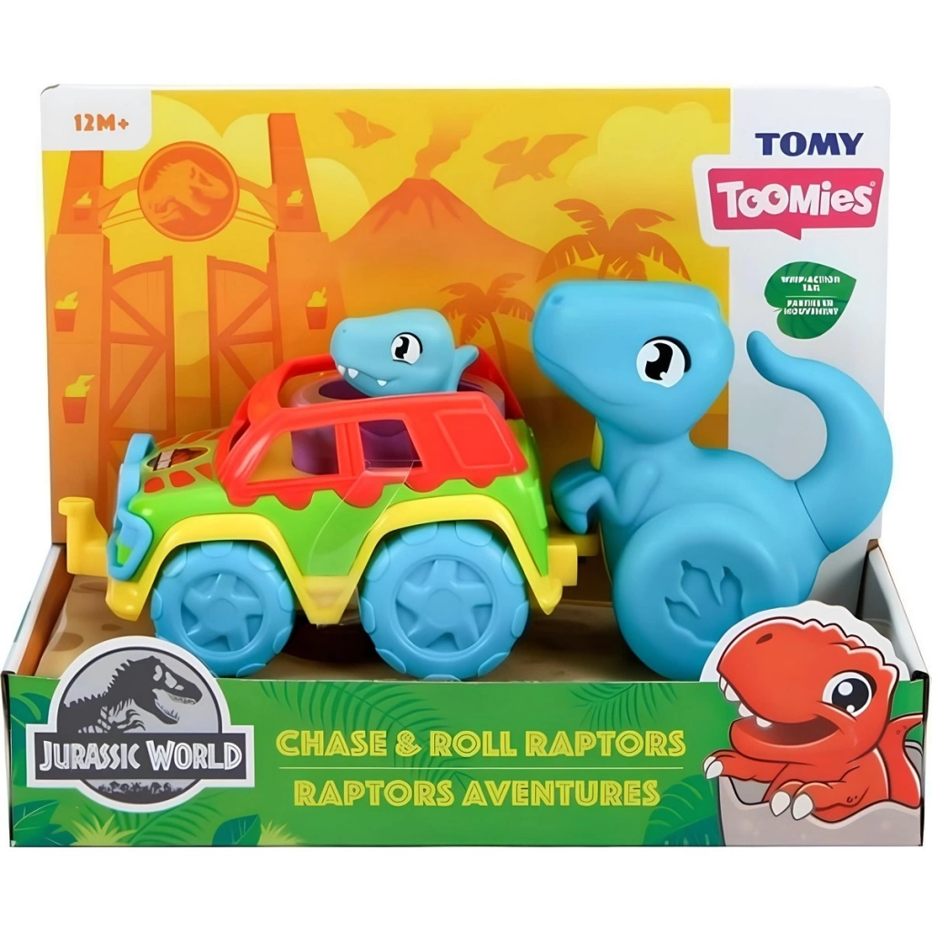 Jurassic World Dino ve Renkli Araç - Görsel 4