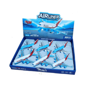 Eğitici Çocuk JW567-122 SÜRTMELİ YOLCU UÇAĞI A4300