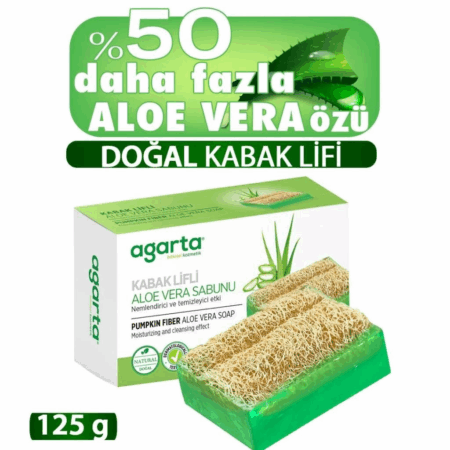 Çocuk Kabak Lifli Aloe Vera Sabunu 125 Gr