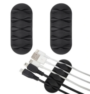 Eğitici Oyuncak Kablo Tutucu 5 Kanallı 3lü Siyah