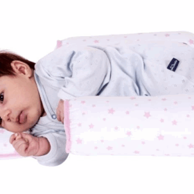 Kafa Şekillendirici Yastık Yan Yatış Yastığı ART-33 Pembe Yıldız