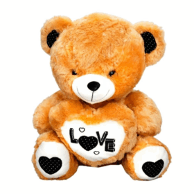 Kalpli Peluş Ayı 45 cm