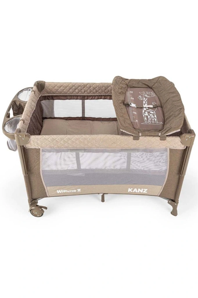 Eğitici Oyuncak Kanz Withme II Anne Yanı Oyun Parkı Kahve - Görsel 2