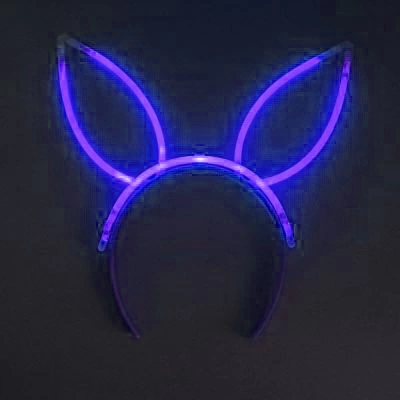 Karanlıkta Yanan Fosforlu Glow Taç 6 Renk 6 Adet Çocuklar İçin Eğlenceli Aksesuar - Görsel 4