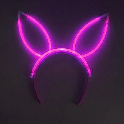 Karanlıkta Yanan Fosforlu Glow Taç 6 Renk 6 Adet Çocuklar İçin Eğlenceli Aksesuar - Görsel 5