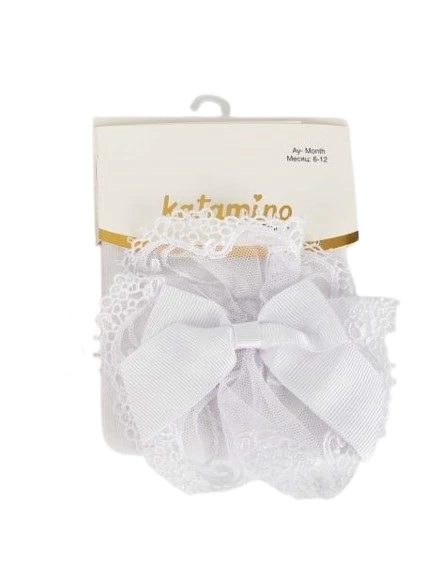 Çocuk Katamino Kurdele Popo Aks. Kız Bebek Külotlu Çorap K32071 Asorti - Görsel 2