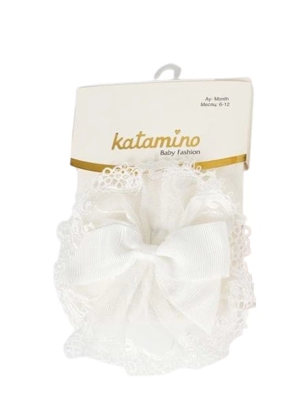 Çocuk Katamino Kurdele Popo Aks. Kız Bebek Külotlu Çorap K32071 Asorti - Görsel 3