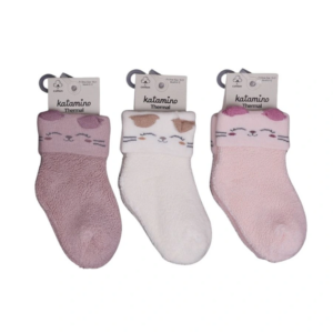 Eğitici Oyuncak Katamino Mikaya Kız Bebek Havlu Soket Çorap K45913 Asorti