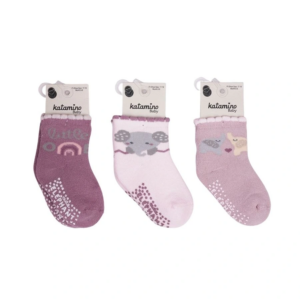 Eğitici Oyuncak Katamino Mirselin Abs'li Havlu Kız Bebek Soket Çorap K45892 Asorti