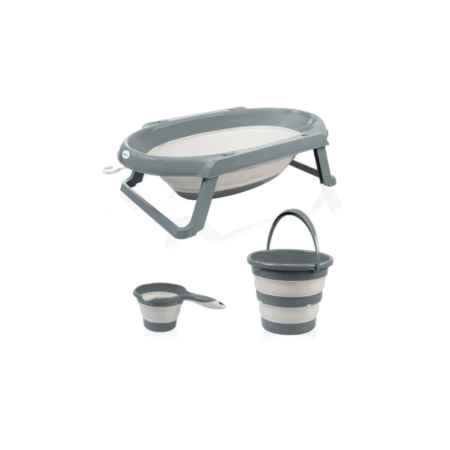 Çocuk Katlanır Banyo Küvet Seti 765 Antrasit
