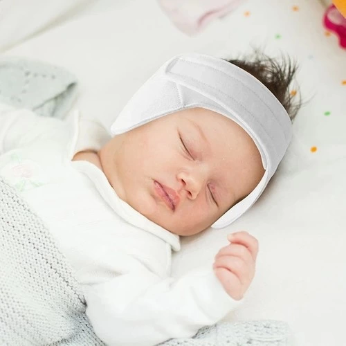 Kepçe kulak önleyici ile bebeklerde ergonomik kulak şekillenmesine yardımcı olan koruyucu ürün - Görsel 2