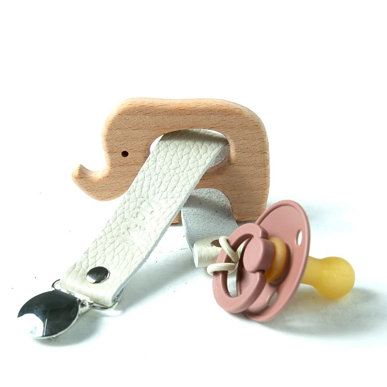 Kidful Bitkisel Boyalı Emzik Askısı Bone – Bebekler İçin Güvenli ve Doğal Tasarım - Görsel 2